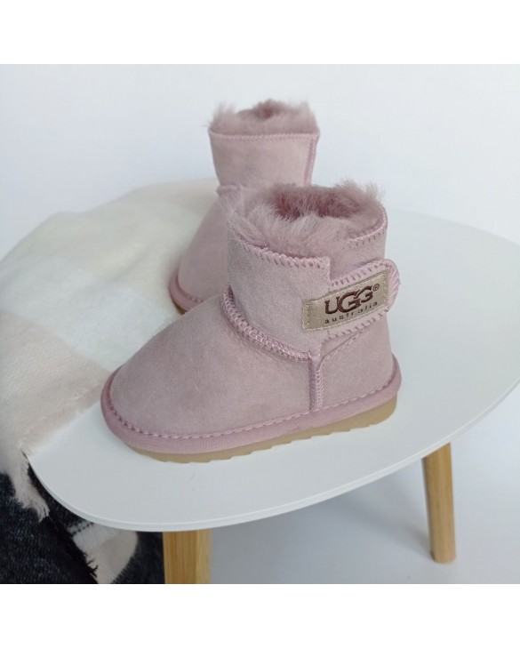 Дитячі уггі пудрова замша UGG