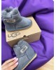 Дитячі уггі сіра замша UGG