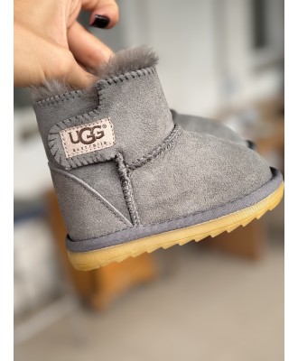 Дитячі уггі сіра замша UGG