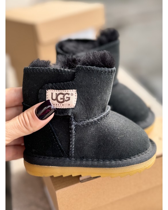 Дитячі уггі чорна замша UGG