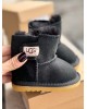 Дитячі уггі чорна замша UGG