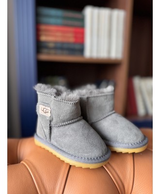 Дитячі уггі сіра замша UGG