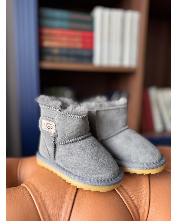 Дитячі уггі сіра замша UGG