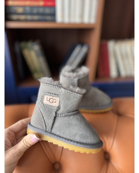 Дитячі уггі сіра замша UGG